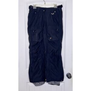 DC Ladies Black Cargo Ski & Snowboard Winter Pants Small